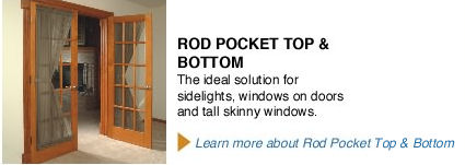 Rod Pocket Tops
