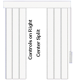 Controls on the left w/center split