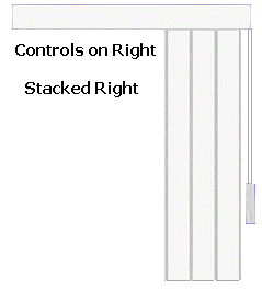 Controls on the right w/stacked on right